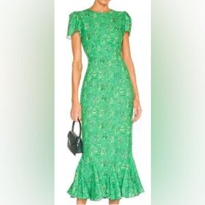 Rhode Lulani Dress in Romance Green